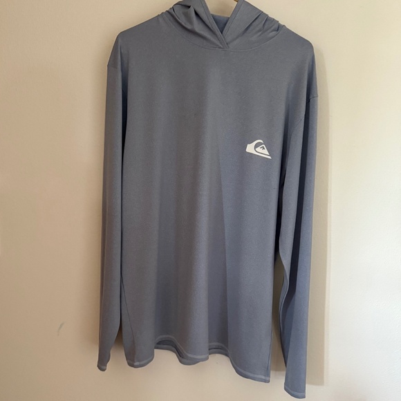 QUICKSILVER Men's Dredge Hooded Rash Guard - Picture 1 of 9